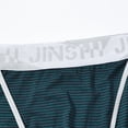 thumbnail image 4 of TANBOM Men's Bulge Enhancing Briefs Mesh Nylon Underwear Brown/Blue/Green XXL 3-Pack, 4 of 6