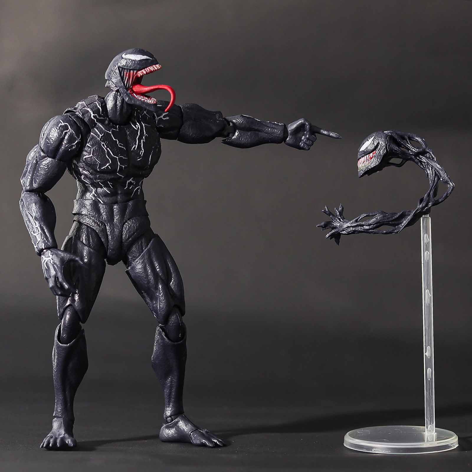 Venoms Action Figure Venom3: Let There Be Carnage 7-Inch 1/12 Scale Figures Moveable Joints PVC Figure Figurine Toys