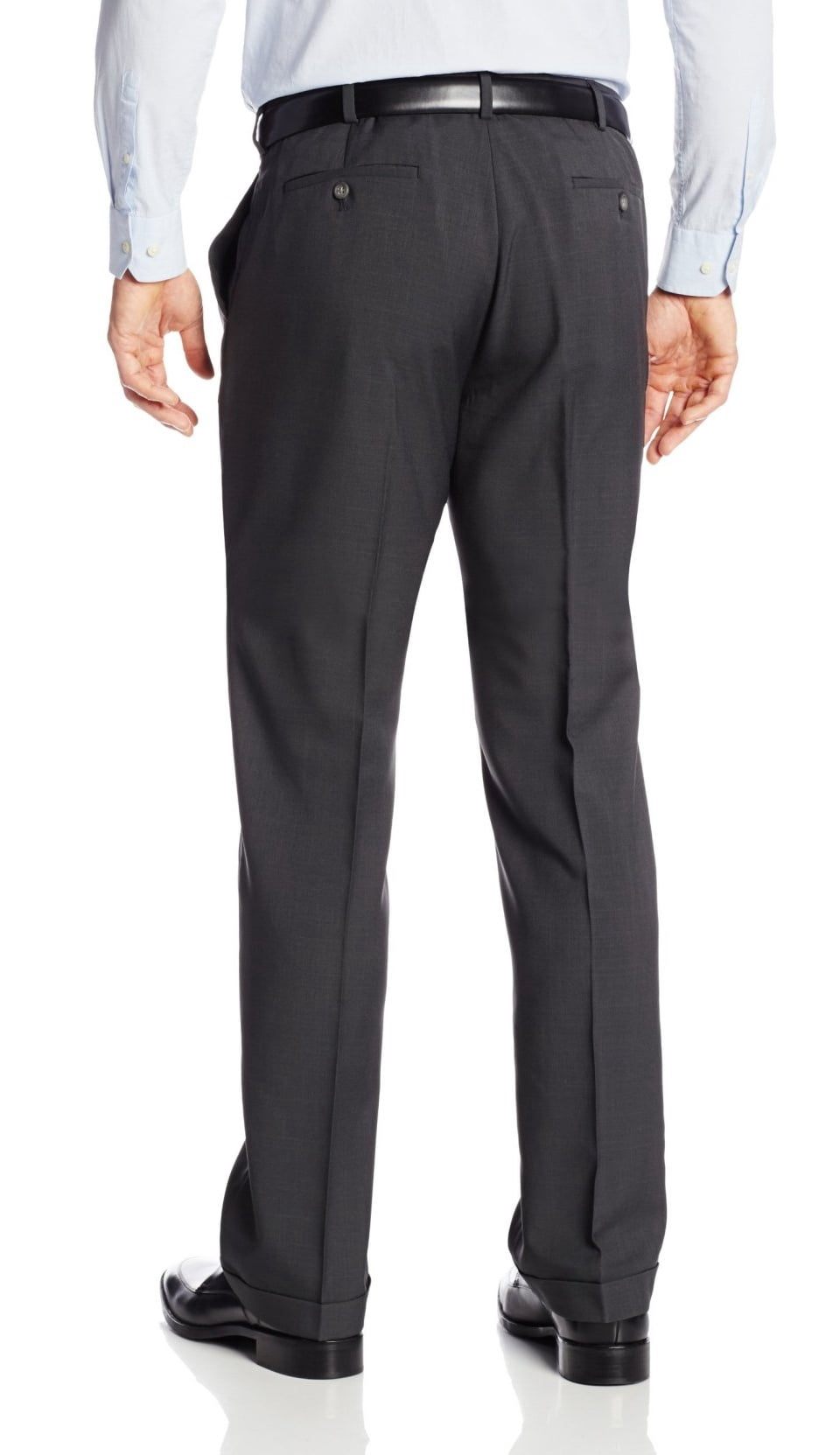 Van Heusen Big and Tall Cuffed Crosshatch Dress Pant