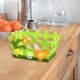 thumbnail image 5 of Canasta de Pascua,Cesta de Pascua Cesta verde Conejito Caza de huevos Juguetes,Lindo conejito de Pascua Conejo Cestas de almacenamiento grande,Bolsa de caza de huevos Niño Niña Niños bebé, 5 of 9