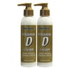 Pure Valley Vitamin D Cream. Moisturizes, Nourishes and Hydrates Skin. Prevent Dry Skin and Wrinkles. Set of Two 6 fl oz.