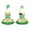 A Green, variant on iiniim Girls Christmas Ballet Dance Xmas Santa Figure Ice Skating Costume Striped Leotard Dress Size 4-16 Red 6