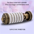 thumbnail image 2 of Lover Lock Aniversario Día De San Valentín Regalo De Cumpleaños Romántico Methold HA024660-01, 2 of 5