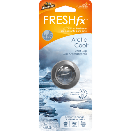 Armor All® FRESHfx™ Car Air Freshener Vent Clip – Arctic Cool™ (0.08 fluid ounces)