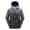 Gray, variant on Windbreaker Jackets for Men Solid Color Outdoors Mountaineering Wearproof Warm Zipper Multi-pocket Coat Long Sleeve Jacket Mens Windbreaker Jackets Black L