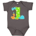 thumbnail image 3 of Inktastic Dinosaur First Birthday Party Boys or Girls Baby Bodysuit, 3 of 5
