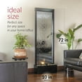 thumbnail image 4 of Alpine Corporation 72" Mirror Waterfall Indoor Outdoor Fountain, Gray, 4 of 12