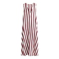 thumbnail image 7 of TaTaai Womens Dresses Sleeveless V Neck Striped Print Pocket Pullover Casual Loose Comfy Soft for Daily Beach, 7 of 7