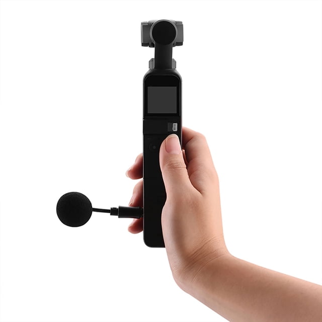 Hytrove Micrófono De Grabación Negro Compacto Con Conector 3.5mm Y Espuma Para Reducir