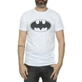 thumbnail image 3 of DC Comics Mens Batman One Colour Logo T-Shirt, 3 of 5
