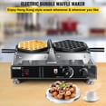 thumbnail image 2 of VEVOR Maquina para Hacer Bubble Waffle 1500W con 2 sartenes Commercial, 2 of 12