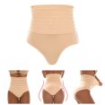 thumbnail image 4 of Fajas para mujer con de glúteos, bragas de suave, control de abdomen, abdomen y cadera, bragas vables, cuerpo no apretado, bragas - L Sunnimix Bragas abdominales, 4 of 6