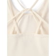 thumbnail image 3 of The Children's Place Girls Sleeveless Quick Dry Cross Back Ribbed Tank Top, Sizes XS-XXL, 3 of 4