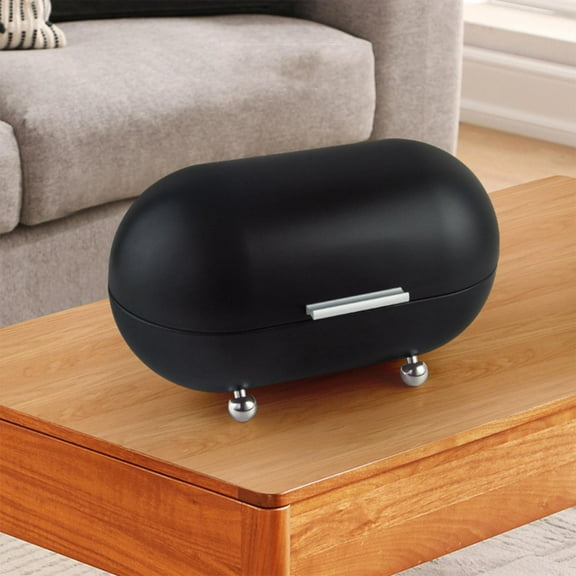 Airtight Food Storage,Bread Storage Box Countertop Pastries Kitchen Storage Cookware Storage Box Counter Bread Box Kitchen Home Bread Pastries Gray