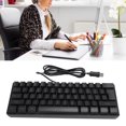 thumbnail image 3 of p>61 Touches Clavier de Jeu Filaire Usb Clavier de Jeu Filaire Rgb Clavier de Jeu Compact Clavier de Jeu Portable/p>, 3 of 7