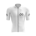 thumbnail image 1 of Bike Forever White Cycling Jersey - 3XL, 1 of 3