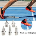 thumbnail image 2 of Aluminum Alloy Shoe Spikes, Multiple Sizes for Running Trails, Enhanced Traction and Stability, Lightweight Easy Installation, 20-Piece Set for Athletic Use, 2 of 9
