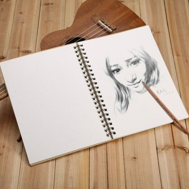 Mobutofu 2Pcs Portable Sketch Book Assorted Color Durable Drawing Pad Perfect for Painting and Graffiti