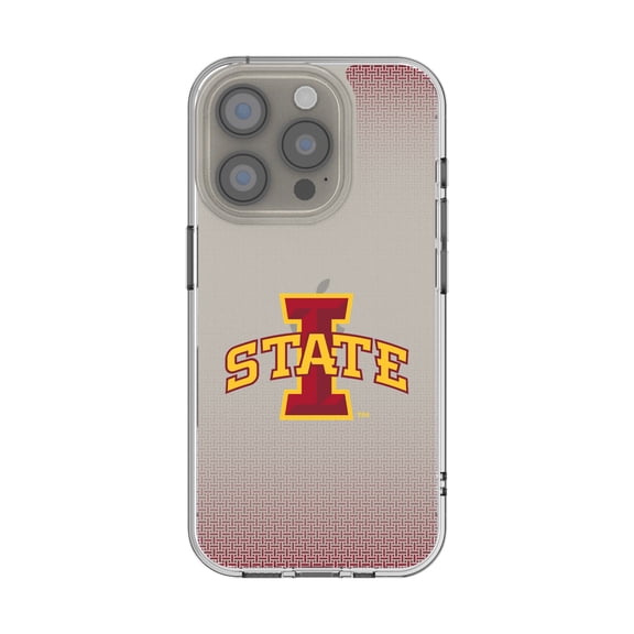 Iowa State Cyclones Linen Logo iPhone Clear Case