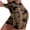 Coffee, variant on Women's Workout Shorts Tie Dye High Waist Lifting Tights Workout Gym Yoga Sports Leggings Light Gray XL