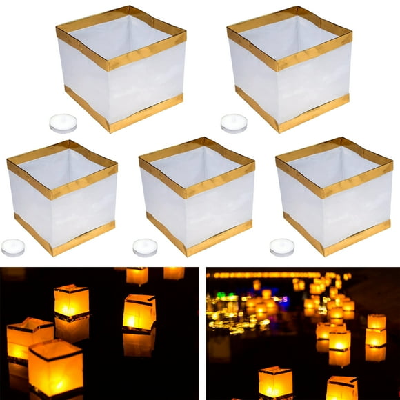 Lanterns Floating
