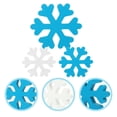 thumbnail image 4 of 3pcs Winter Christmas Country Snowflake Decorations Farmhouse Snowflake Decor, 4 of 8