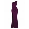 thumbnail image 6 of Iyufng Womens Summer Dresses One-Shoulder Pleated High-Slit Sleeveless Fitted Maxi Dress Gown Dress, 6 of 7