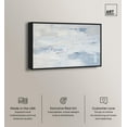 thumbnail image 3 of Art Remedy Neutral Abstracts Canvas, 36" x 24", Black Frame, Frozen in Time I, 3 of 7
