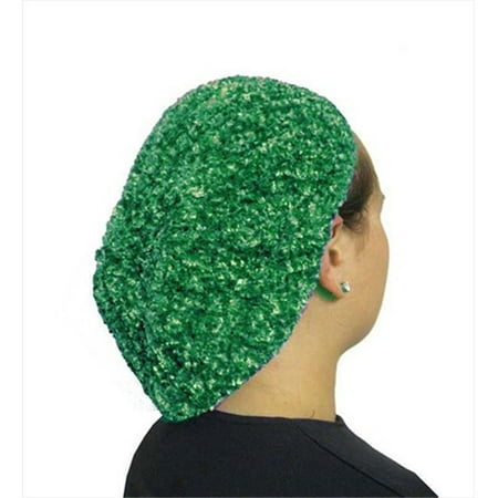CoverYourHair 50838 Green Chenille Snood With Lining - Walmart.com