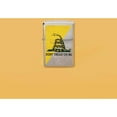 thumbnail image 3 of Zippo Dont Tread On Me Gadsden Flag Design Brushed Chrome Pocket Lighter, 3 of 7