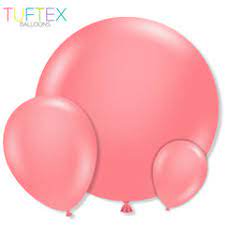 TUF-TEX CORAL LATEX BALLOONS