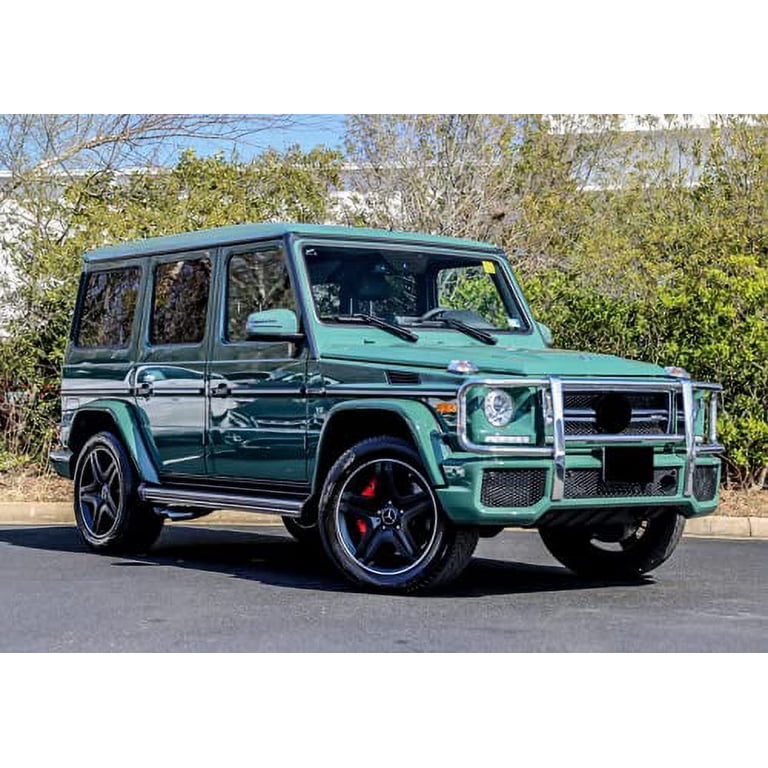 Chrome Bumper Guard Delete Caps For Mercedes G-Class G63 G-Wagon (Pair) - Front Left & Right