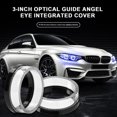 thumbnail image 4 of 2PCS RGB LED Angel Eyes 5D Crystal Mask Turn Singal Light Halo Rings App Control, 4 of 8