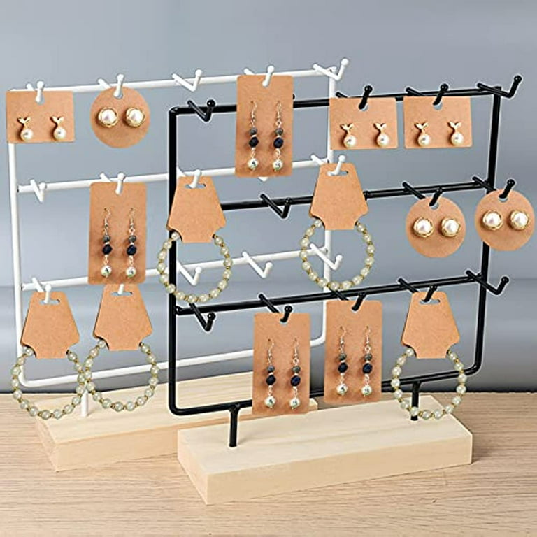 Wholesale HOBBIESAY 50 Sets Jewelry Display Cards with Self