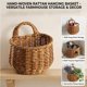thumbnail image 4 of Hanging Wicker Basket Hand-Woven Wood Storage Basket Hanging Fruit Basket Storage Decorative Basket Fruit And Vegetable Storage For Garden Home, 4 of 6
