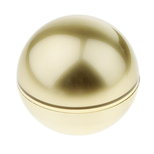 Tarro acrílico dorado con revestimiento interior para maquillaje, cremas y cosméticos. 30g