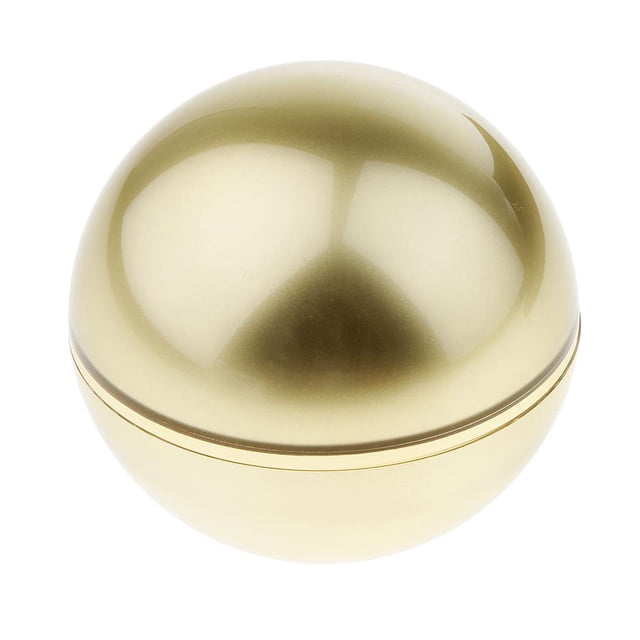 Contenedor De Acrílico Dorado Con Revestimiento Interior Para Maquillaje Cremas Muestras De Productos Cosméticos 30g Sunnimix Latas cosméticas vacías