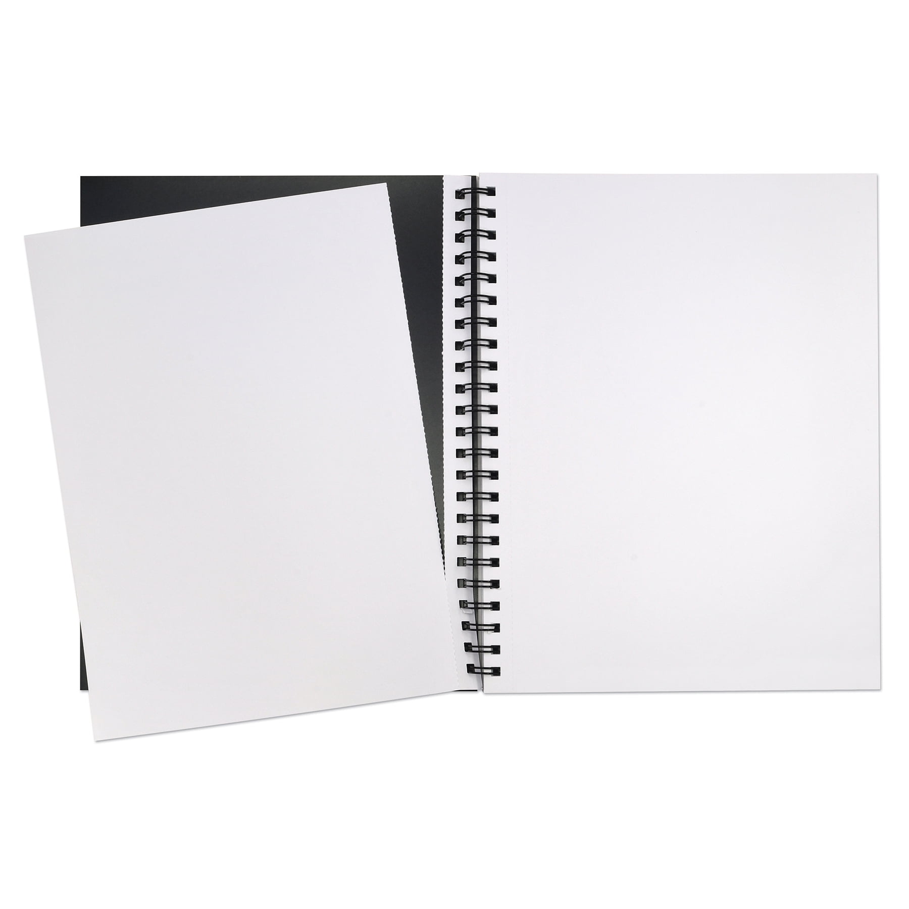 UCreate Poly Cover Sketch Book, Heavyweight, 12" x 9", 75 Sheets, Pack of 3
