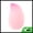 Pink, variant on Unique Bargains 1 Pc Gradient Mango Face Makeup Sponge for Makeup Application Yellow, Red