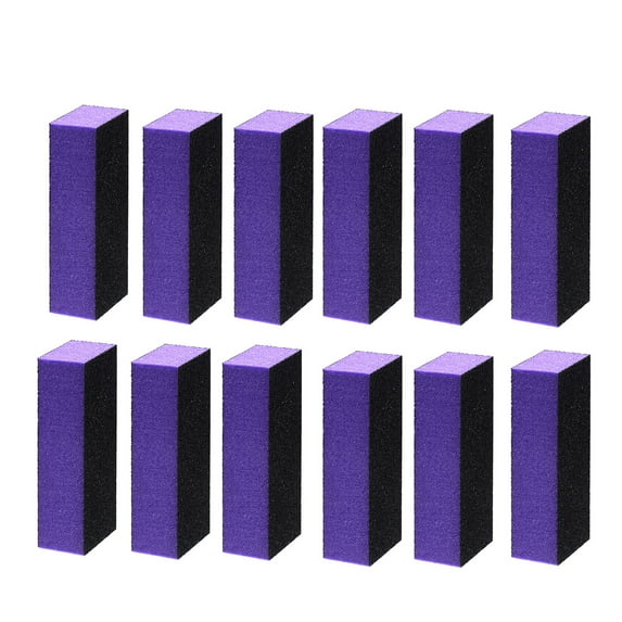 UDIYO 2Pcs/10Pcs/12Pcs Nail Polishing Block Multi-Sided Anti-Abrasion Solid Manicure Buffers File Polish Sanding Tool for Lady