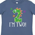 thumbnail image 4 of Inktastic 2nd Birthday Dinosaur Party 2 Year Old Boys or Girls Toddler T-Shirt, 4 of 5
