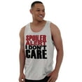 thumbnail image 5 of Spoiler Alert Rude Sarcastic Humor Tank Top T Shirts Men Women Brisco Brands X, 5 of 6