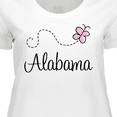 thumbnail image 4 of Inktastic Butterfly Alabama Women's Plus Size T-Shirt, 4 of 5