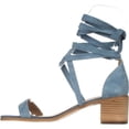 thumbnail image 3 of Womens Steve Madden Rizzaa Lace Up Ankle Strap Sandals, Light Blue, 3 of 6