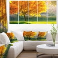 thumbnail image 1 of Beautiful Autumn Season in Forest - Extra Large Landscape Canvas Art, 1 of 3