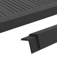 thumbnail image 1 of vidaXL 5 pcs Decking Angle Trims WPC 170 cm Black, 1 of 5