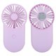 thumbnail image 3 of Ventilador USB, Ventilador, Ventilador Eléctrico Morado, 1200 MAh Para Estudiantes Para Interiores Y Exteriores YLSHRF Portable Fan, 3 of 8