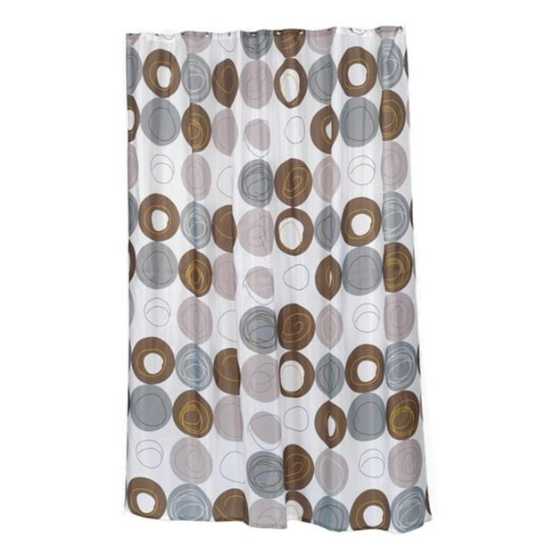 Madison Extra Long Fabric Shower, 96 Long Fabric Shower Curtain