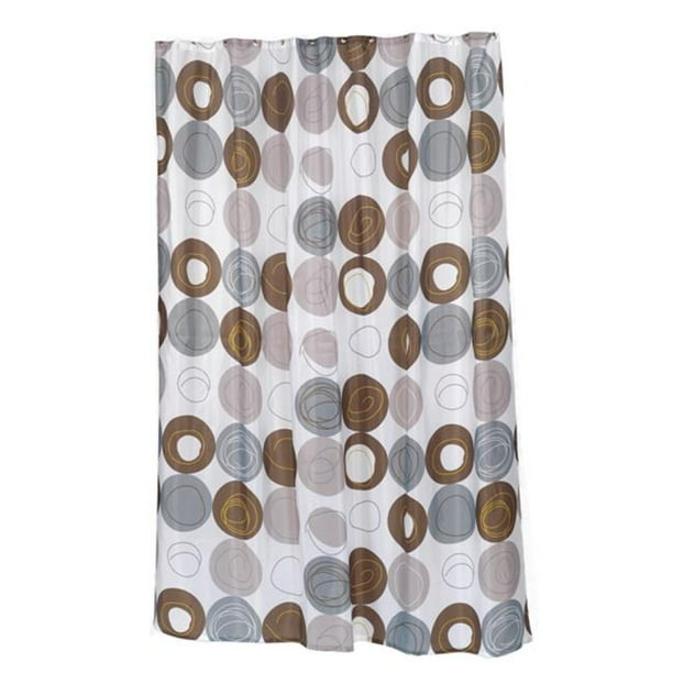 Fscxl 96 Mdn 70 X In Madison Extra Long Fabric Shower Curtain 44 Multi Color Com Madison Extra Long Fabric Shower, 96 Long Fabric Shower Curtain