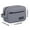 Gray, variant on Qiweii Travel Toiletry Bag for Men Hanging Water Resistant Shaving Bag Dopp Kit Travel Bag for Toiletries Accessories with Divider and Handle